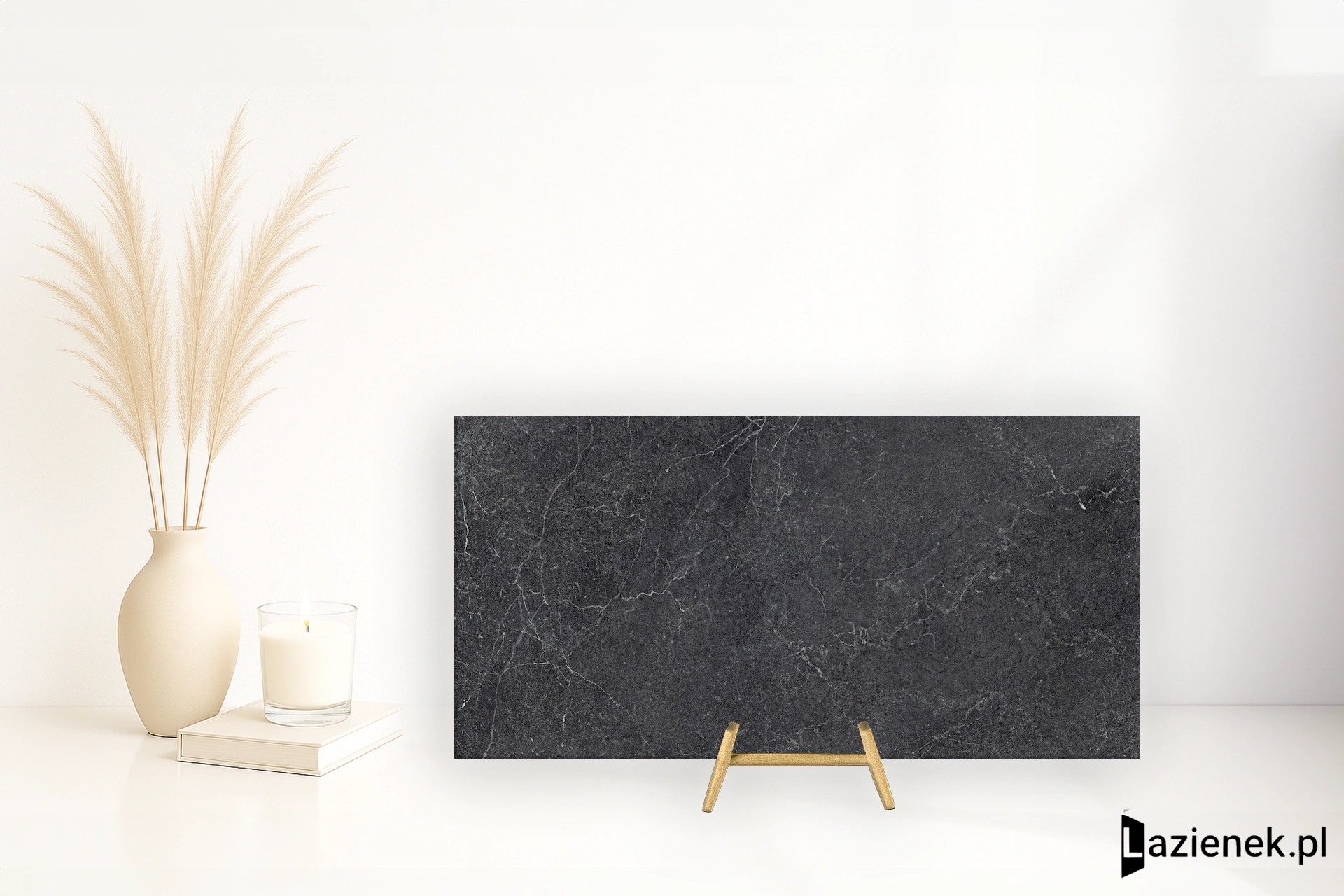 Cotto D'este Lithos Carbon piaskowana 60x120 cm gr. 14 mm - płytka rektyfikowana / EGXLT08